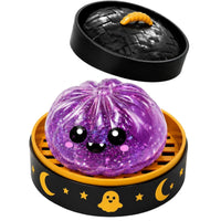 Spooky Squishy Toy with Tray Squeezable Stress-Relief Toy Stretchy Sensory for Classroom