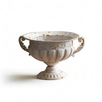 Urn Vase with Pedestal Distressed Vessel Classical for Weddings