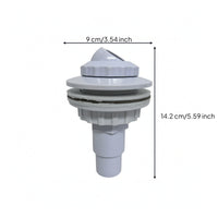 Pool Nozzle with Locking Nut Leak-Free Pool Return Fitting Watertight