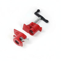 Sturdy Construction Wood Gluing Pipe Clamp Heavy-Duty Pipe Clamp Fixture Non-Slip Grip Panel Clamping Tool High-Pressure Coil for Woodworkers, Carpenters, DIY Enthusiasts, Workshop, Garage