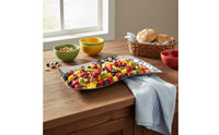 Buffet Sashimi Platter Sturdy Duty Stainless Steel Serving Tray Food-Safe