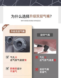 德国2024新款自动充气床垫家用睡垫野营防潮垫户外露营气垫床帐篷