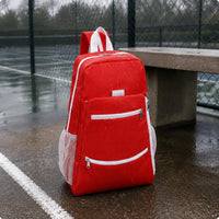 Tennis Racket Backpack Water-Resistant Tennis Backpack Zippered