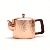 Copper Kettle with Side Handle Compact Kettle with Side Handle Classic Vessel for Collectors