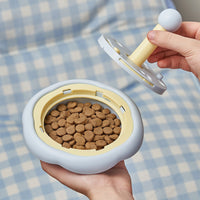 Plastic Pet Puzzle Feeder Toy for Cats and Dogs