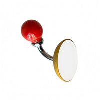 Round Hook No Spherical Knob Hook Chrome-Colored