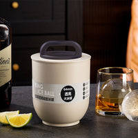 Large Round Ice Ball Maker Silicone Mold for Whiskey - 350ml