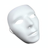 DIY Plastic Mask Paintable Surface Lightweight Comfort for Art Classes