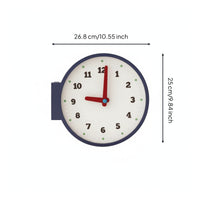 Corner Wall Clock Minimalist Corner Clock Analog for Entryway, Studio