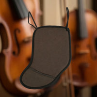 Violin Shoulder Rest with Straps Handmade Violin Shoulder Pad Breathable Instrument Accessory for Violinists