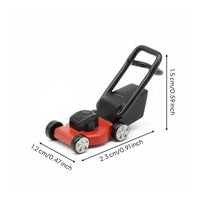 1/64 Lawnmower Yard Maintenance Tool Diorama Accessory Scale Yard Maintenance Tool Detailed Model Prop for Collectors