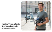 3/4 Helmet All Season 3/4 Open Face Helmet Lightweight Design for Commuters, Summer Riding, Daily Commute