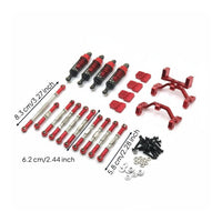 WPL C24 Improved Performance Metal Link Rod Shock Absorber Kit