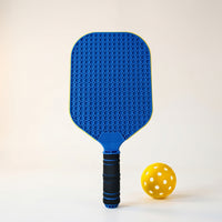 One-Piece Pickleball Paddle with Ball Textured Honeycomb Pickleball Paddle Lightweight Equipment Sweat-Absorbent for Outdoor Recreation