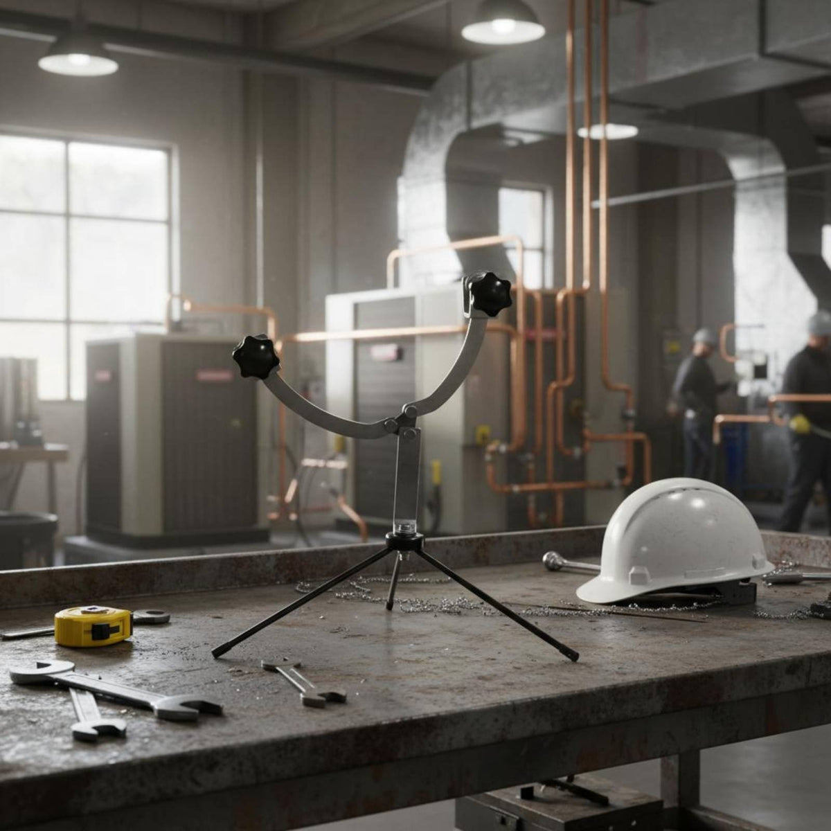Copper Pipe Joining Bracket Tripod Base Pipe Joining Alignment Clamp