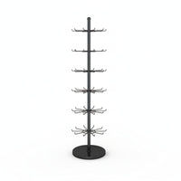 Heavy Duty Metal Floor Hook Display Rack Rust-Resistant