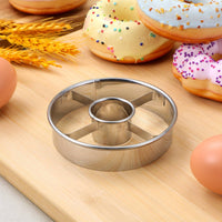 Stainless Steel Doughnut Multi-Purpose Baking Tool Easy to Clean