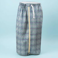 Waterproof Incontinence Skirt Washable Continence Garment Plaid for in Bed