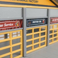 1:87 Scale Car Repair Shop Realistic Details Hobby Supplies for Hobbyists