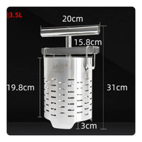 Dumpling Filling Press Rust-Resistant Manual Vegetable Drainer Multi-Functional
