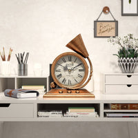 Vintage Desk Timepiece Decorative Retro Table Timepiece Lightweight for Shelf