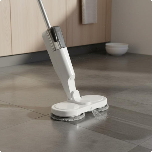 Cordless Battery-Operated Floor Mop Easy to Clean Cleaning Appliance Lightweight