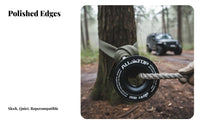 Recovery Snatch Ring Heavy Duty Winch Accessory Wear-Resistant for Truck Drivers
