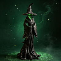 Resin Halloween Witch Figurine
