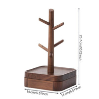 Walnut Wood Bracelet Stand Decorative Interior Design Decor for Dressing Table