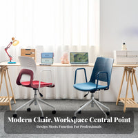 Rolling Desk Chair Certified Safety Gas Lift for Study Room, Students, Creatives