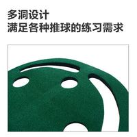 Golf Putting Practice Mat with Big Foot Design for Indoor Use