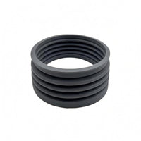 Ribbed Hopper Cleaner Dark Gray Expandable Hopper Cleaner Cylindrical