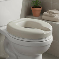 Raised Toilet Seat Cushion Expanded Polypropylene Material Toilet Seat Riser Cushion Waterproof Washroom Aid for Elderly Women
