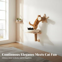 Pegboard Cat Climber Transparent Space Capsule personalizedizable Cat Activity vertical panel-mounted DIY Layout Pet Furniture for People with Small Homes