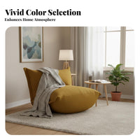 Asymmetrical Upholstered Armchair Nordic Aesthetic Lounge Chair Statement Piece Ergonomic Comfort for Readers, Homeowners