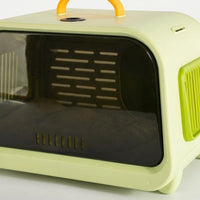Rigid Pet Carrier Bag and Cat Travel Box, PP Material Cat Carrier, Extra Stable Cat Travel Bag for Outdoor, Airline Approved Pet Carrier