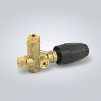Unloader Valve with Adjustable Knob Inline Brass Water Pressure Regulator Resistant for Technicians