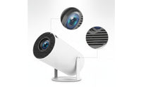 Display Device with Stand 180-Degree Rotatable Tabletop Display Device Portable Two-bandBand Wi-Fi 6 for Movie Lovers