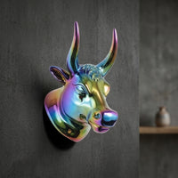 Space-Saving Instrument Hanger with Bull Head Elegant Guitar Wall Mount Hanger Safeguarding Guitar Wall Mount Long-Lasting for Musicians