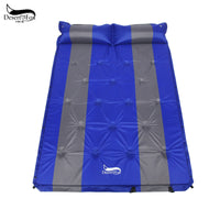 Desert&Fox Double Inflatable Camping Pad with PVC, 2-3 Person