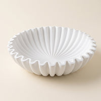Decorative Bowl with Edges Stone-Like Bowl Textured Table Decor for Home Stylists, Clean-Liners, Entryway, Kitchen Counter
