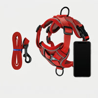 Cat Harness and Leash Set, Polyester Vest Style Adjustable Walking Harness for Outdoor Use, Secure Non-Retractable Cat Walking Leash Accessory