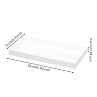 Spill-Proof Base Tray Easy to Clean Waterproof Tray Sealed Edges