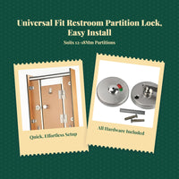 304 stainless steel lock with indicator