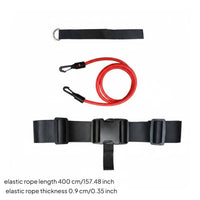 Swim Resistance Band Improves Speed Swimming Drag Rope Heavy Duty Swimming Belt for Triathletes