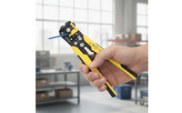 Multi-Function Wire Cable Sheath Remover All-Purpose Crimping Tool Premium for Electricians, Technicians, Electrical Work