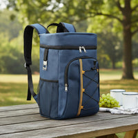 Insulated Chilled Backpack Waterproof Lining Chilled Backpack Thermal Lunch Rucksack Spill-Resistant Outdoor Gear Lightweight