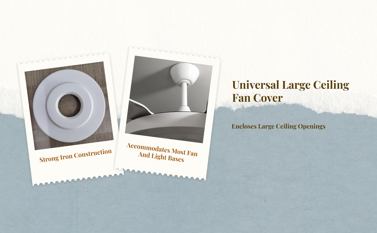 LED ceiling fan light cover decor