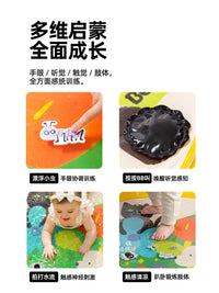 bobbiman拍拍水垫婴儿注水爬爬垫春夏宝宝学爬行神器大号水床玩具