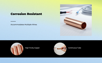 Copper wire lug terminal for auto